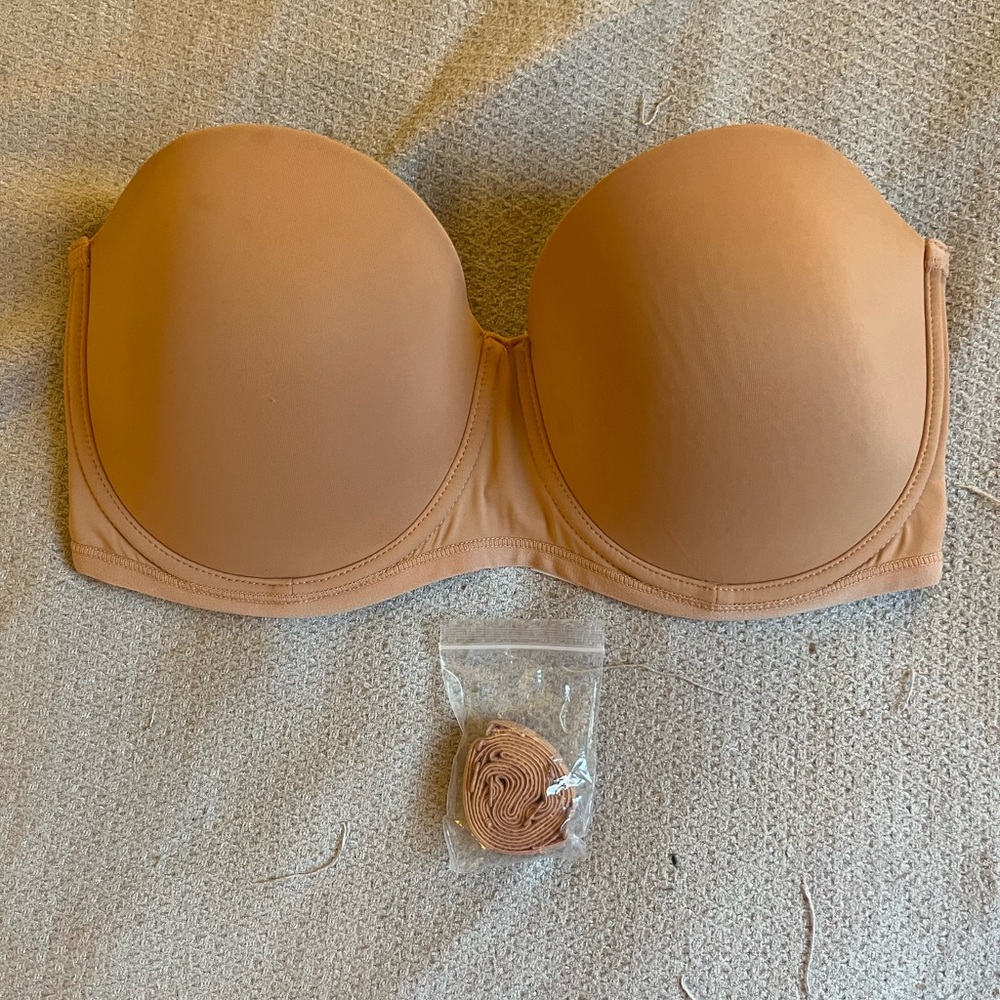 MELENECA Women's Strapless Bra